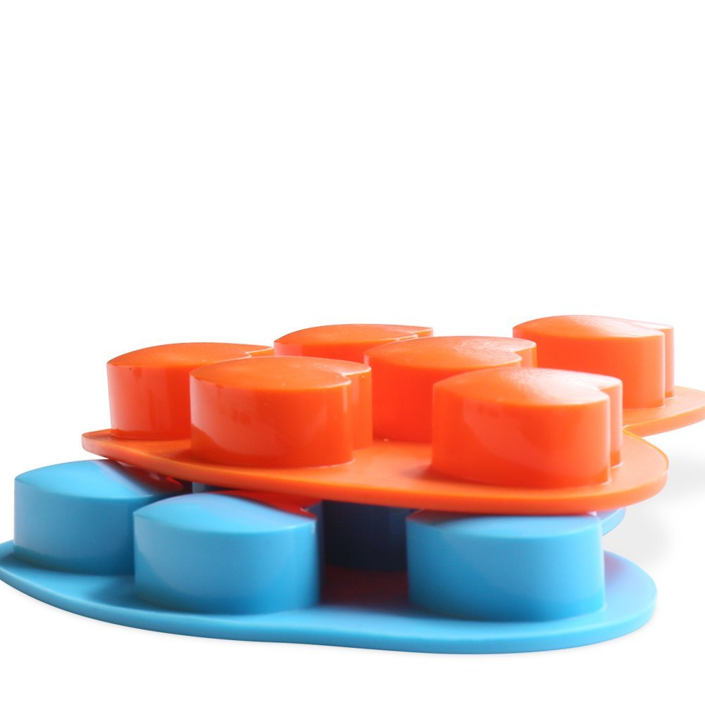 Candy Making Molds, 2PCS YYP [6 Cavity Mini Love Heart Shape Mold