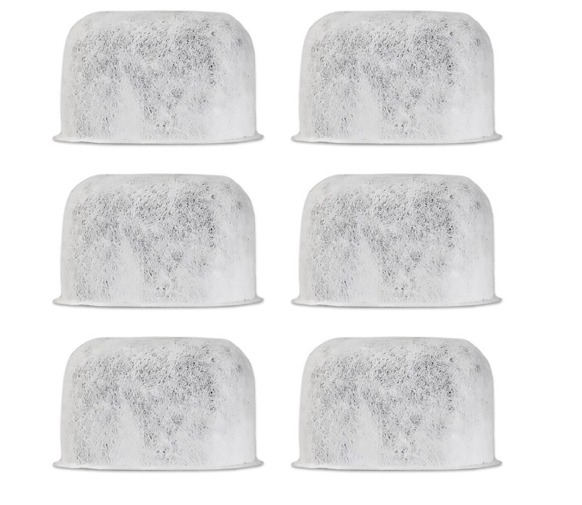 Filteristic Six Single Cup Brewer Replacement Charcoal Filters Works