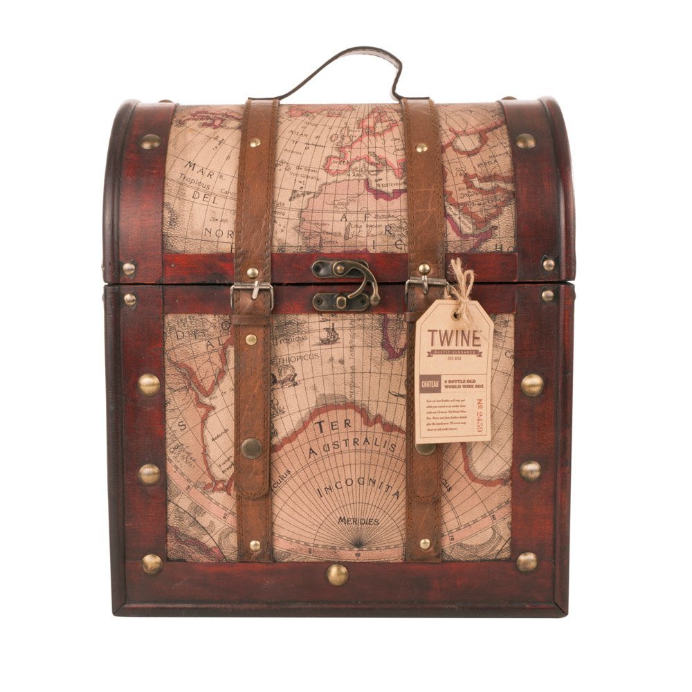 Chateau Treasure Chest Wine Box by Twine N17 free image download