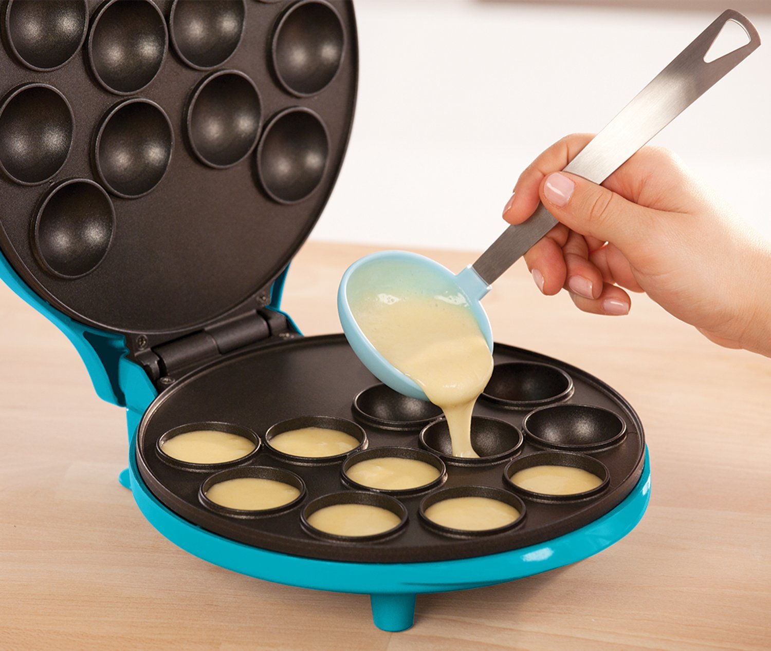 BELLA 13547 Cake Pop & Donut Hole Maker, Turquoise N2 free image download