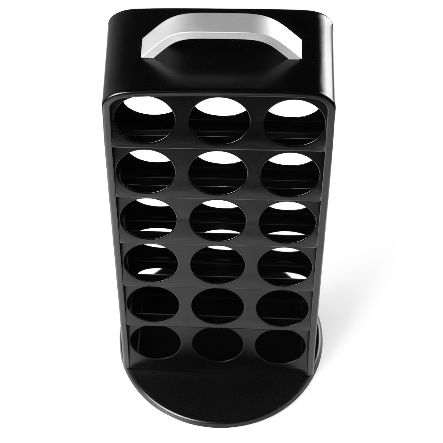 Coffee Pod Holder, Oak Leaf Keurig K Cup Holder Carousel Tower Storage