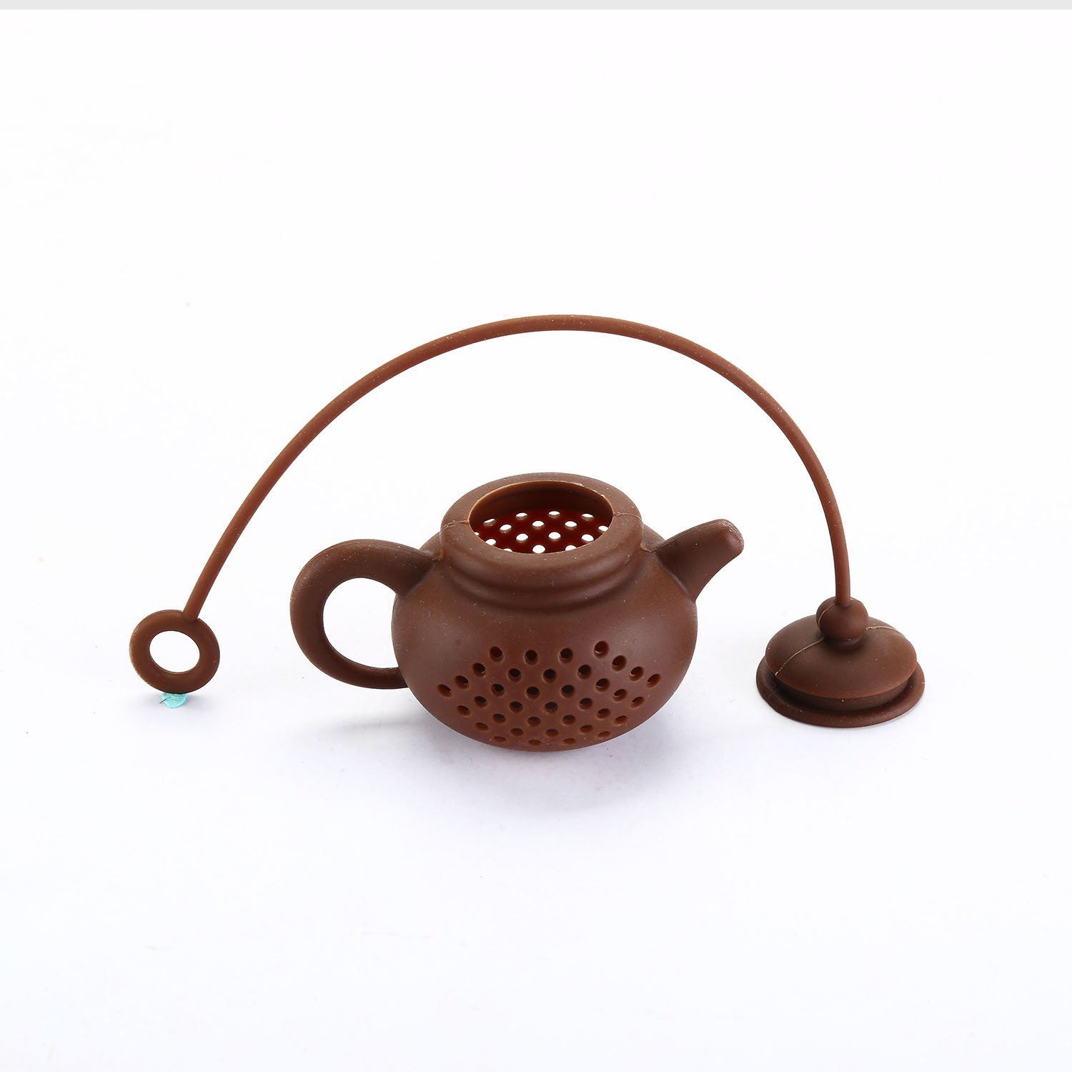 LEASEN Silicone Tea Leaf Filter Tea Infuser Tea StrainerMini Teapot