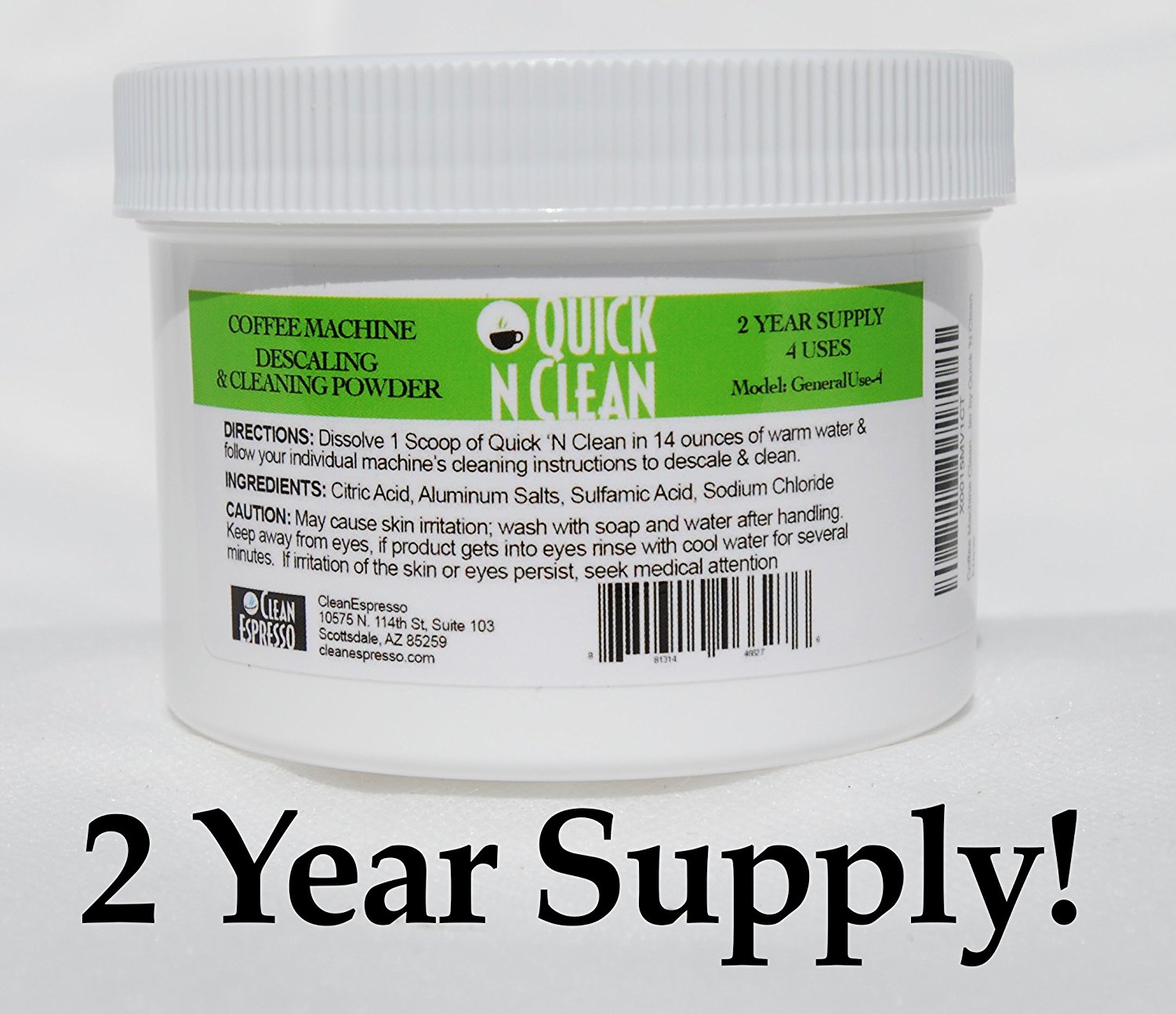 Coffee Machine Cleaner & Descaler by Quick 'N Clean N4 free image download