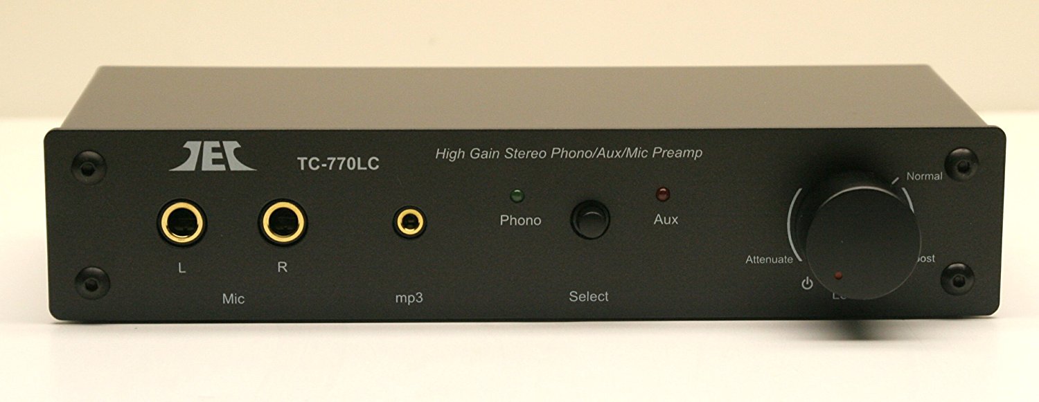 Technolink TC770LC High Gain Phono/Mic/Aux Preamp, Premium High Output