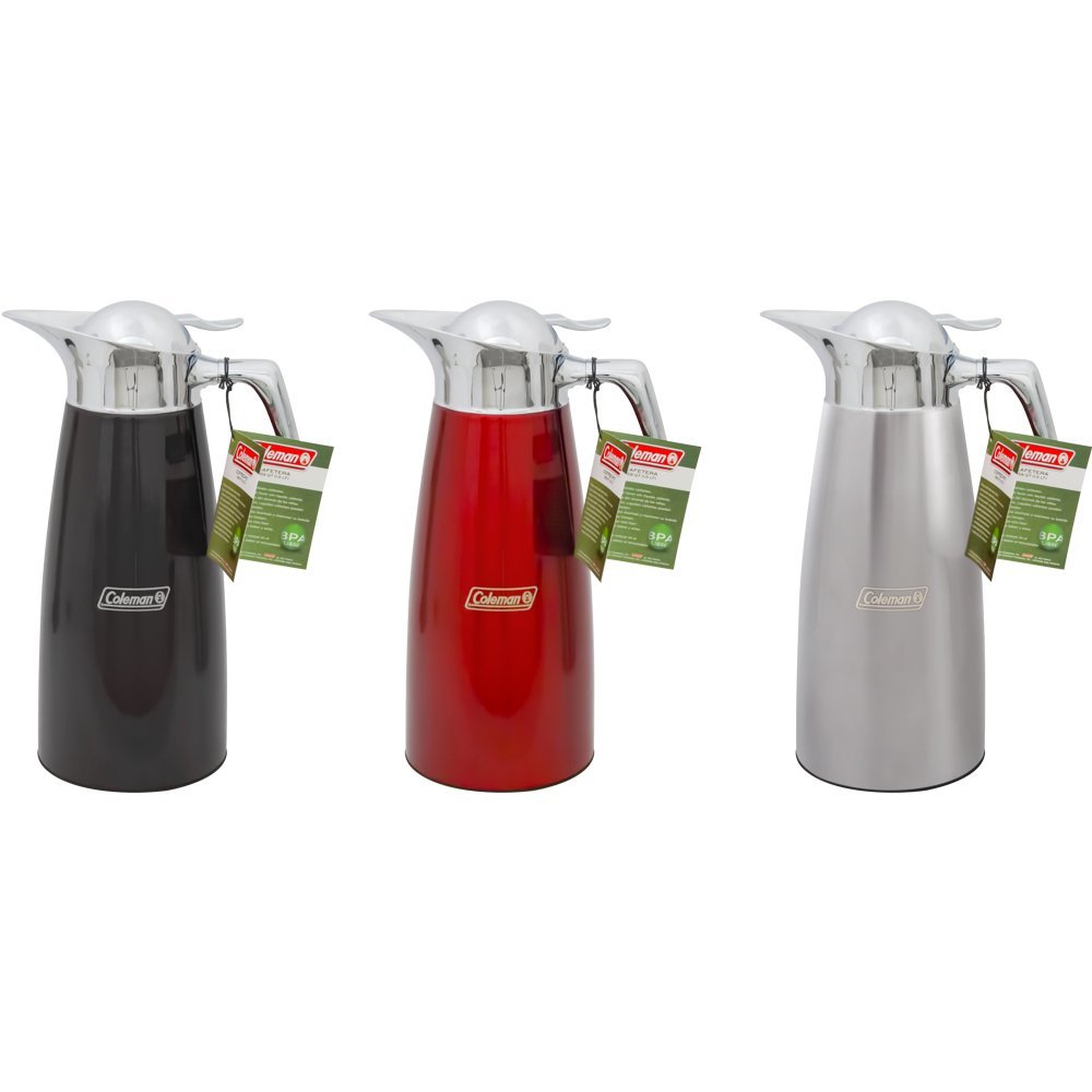 Coleman Stainless Steel Carafes, 1.5Liter, Assorted Colors free image