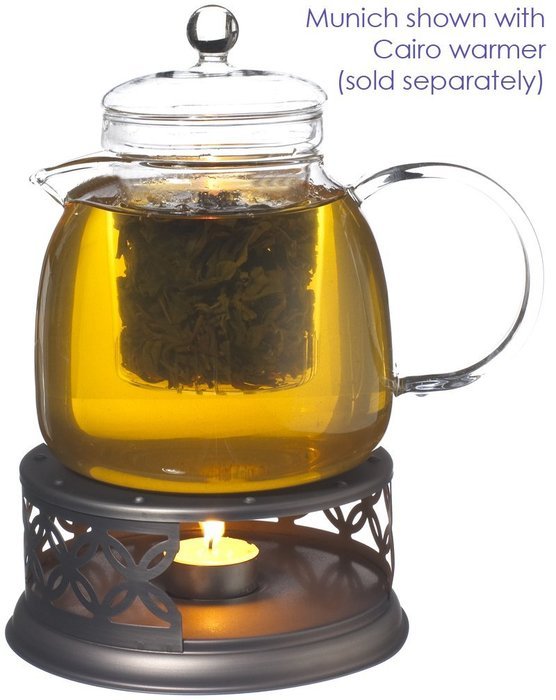 GROSCHE Cairo Premium Teapot Warmer with tea lite candle. For glass