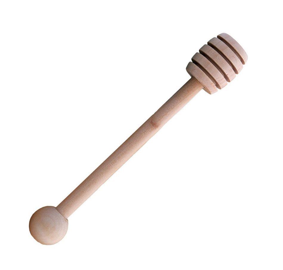 Dealglad® 50Pcs Portable Mini Wooden Jam Honey Dipper Stirring Rod