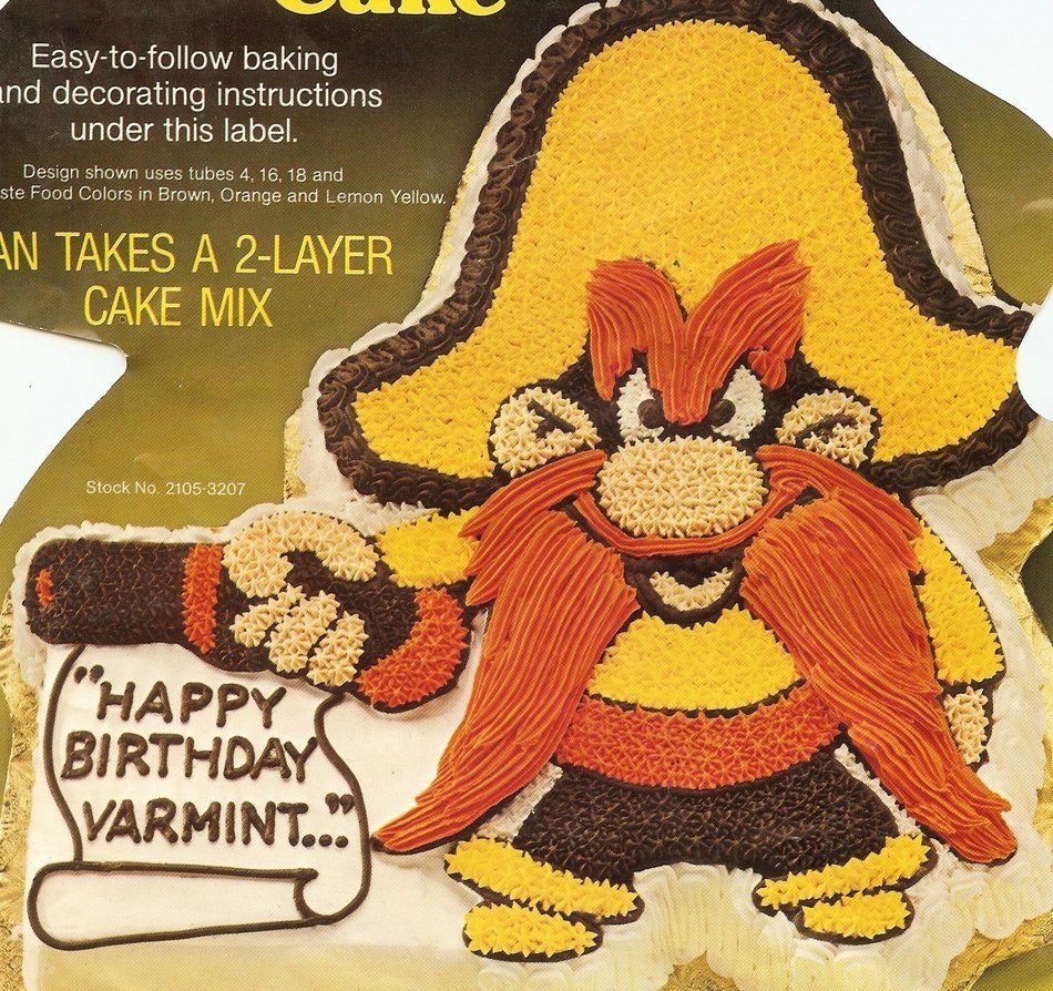 Wilton Yosemite Sam Cake Pan (5022908, 1981) Warner Bros. free image