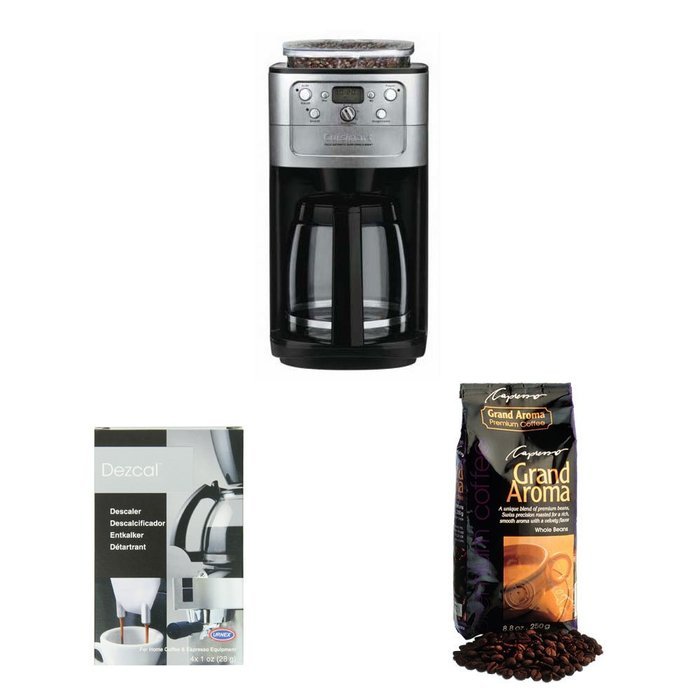 Cuisinart DGB700BC Cuisinart Brushed Chrome Fully Automatic 12 Cup