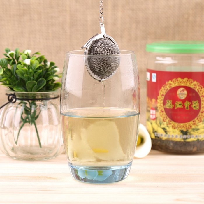 OUTAD Stainless Steel Kettles Infuser Strainer Tea Locking Spice Egg
