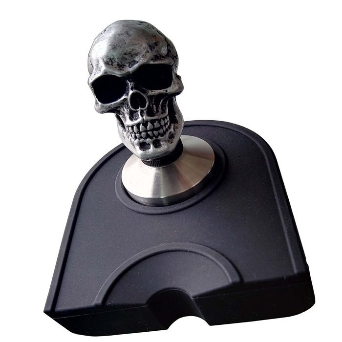 SMKF NEW Stainless Steel Coffee Tamper Barista Espresso Skull Tamper