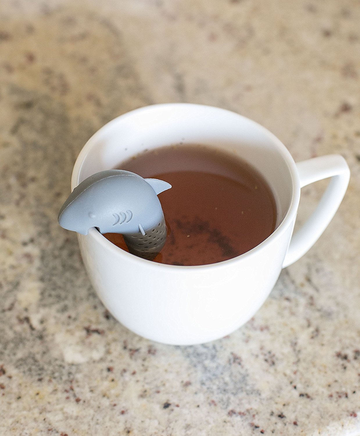 Best Shark Silicone Tea Infuser Strainer Loose Leaf Filter