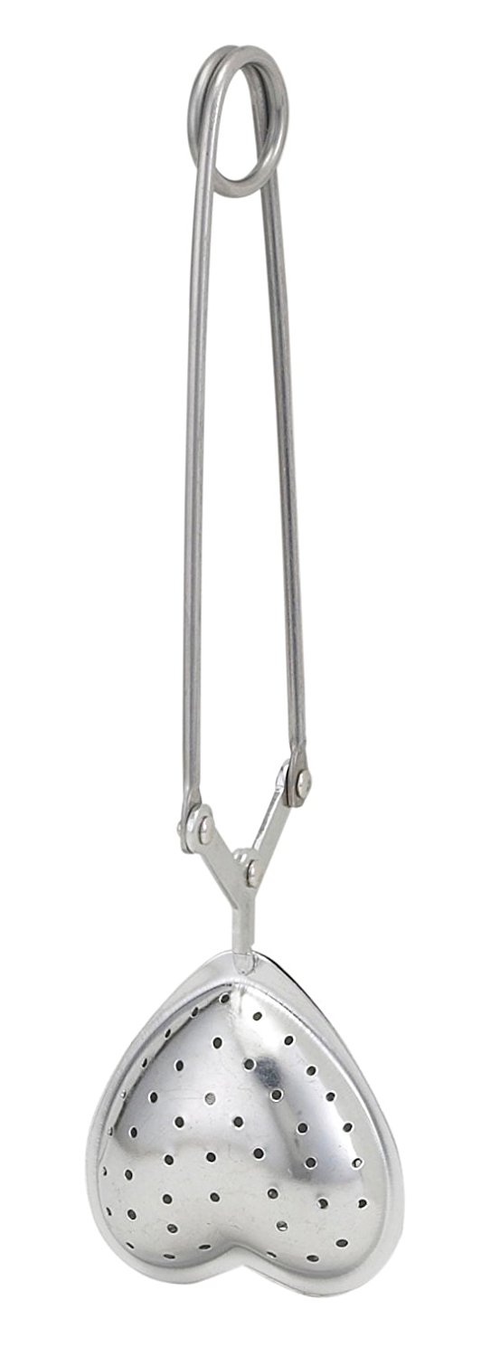 HIC Long Handle Loose Leaf Snap Tea Infuser Spoon, 18/8 Stainless Steel