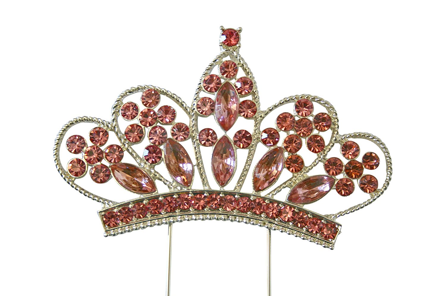 Cake Topper Sparkle Rhinestone Princess Cake Topper Crown Cake Topper