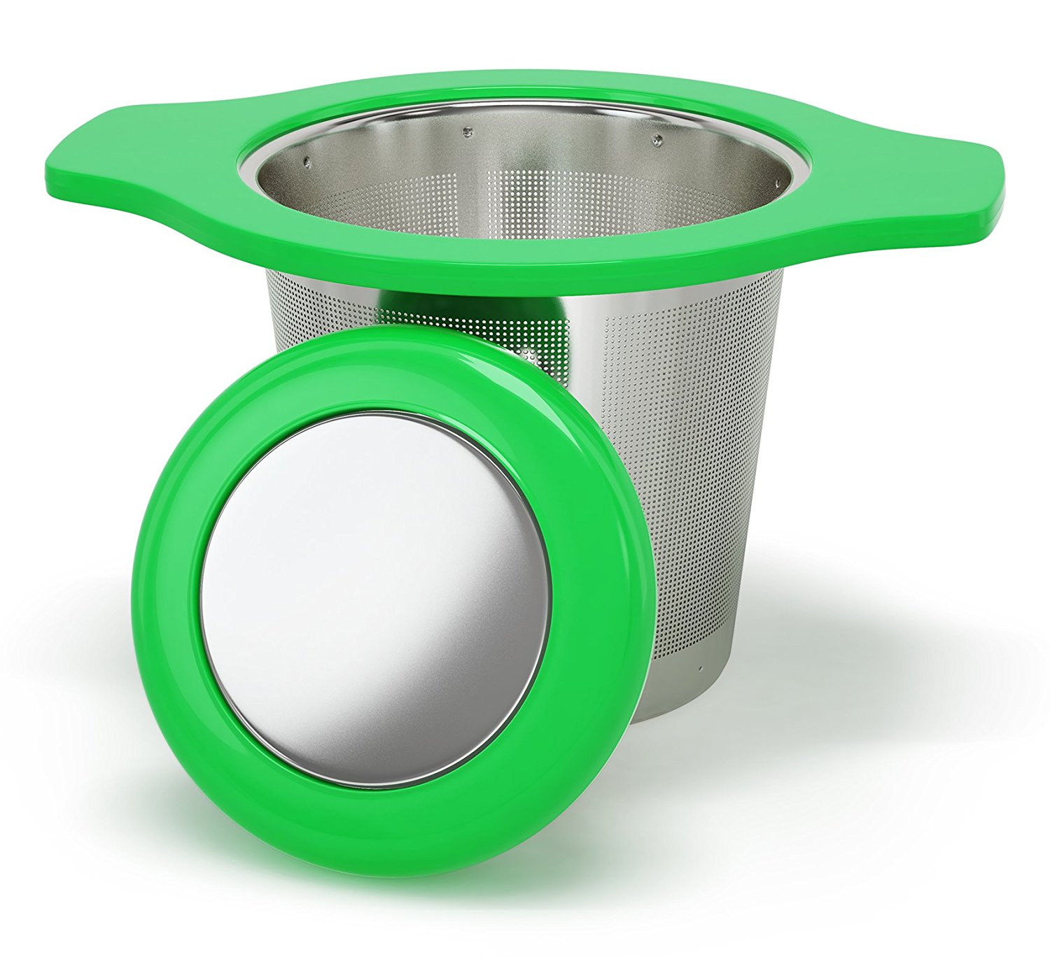 MyTea Infuser Ultra Fine Loose Leaf Tea Infuser with Lid Large