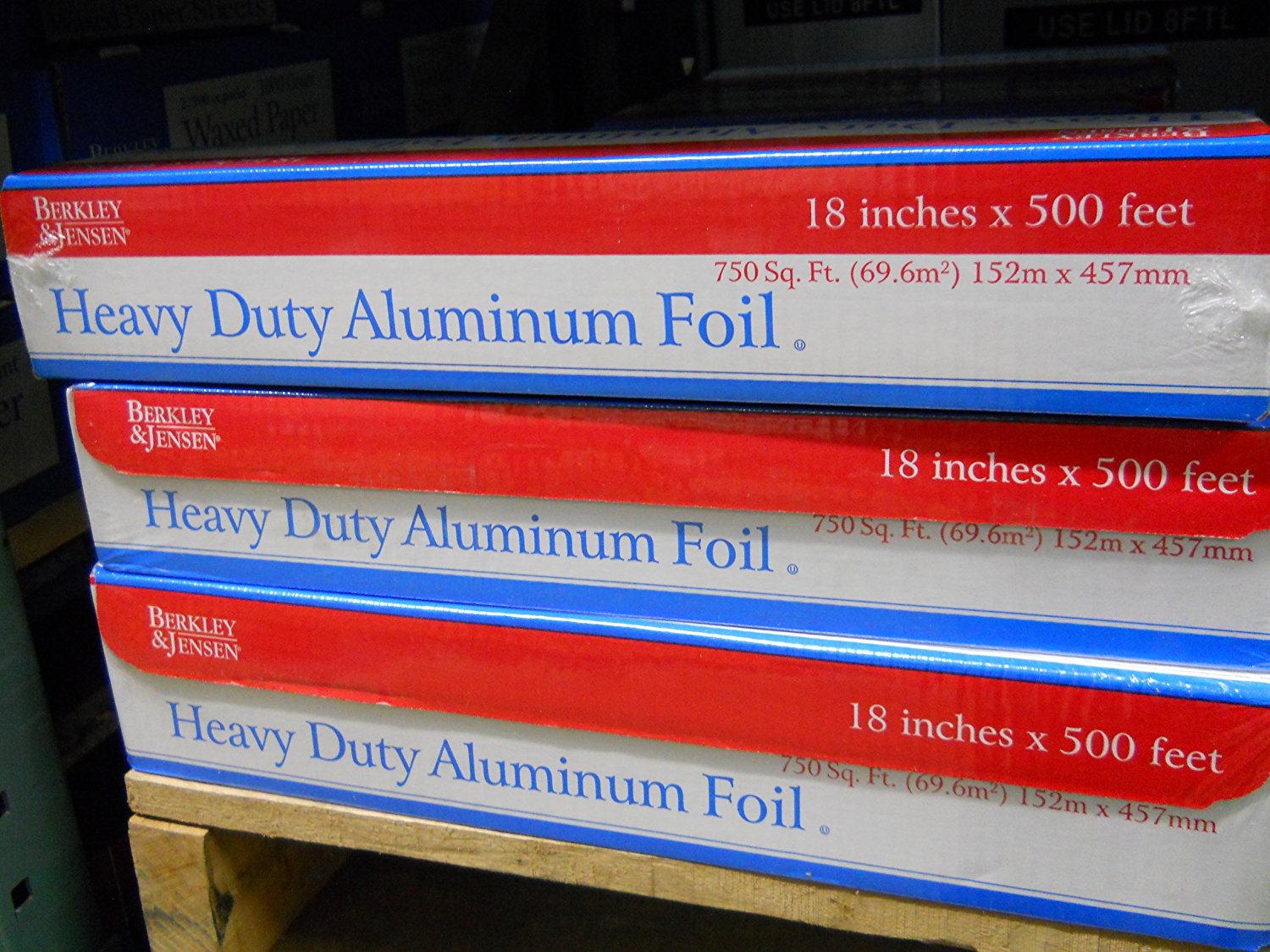 Berkley&jensen Heavy Duty Aluminum Foil 18x500 free image download