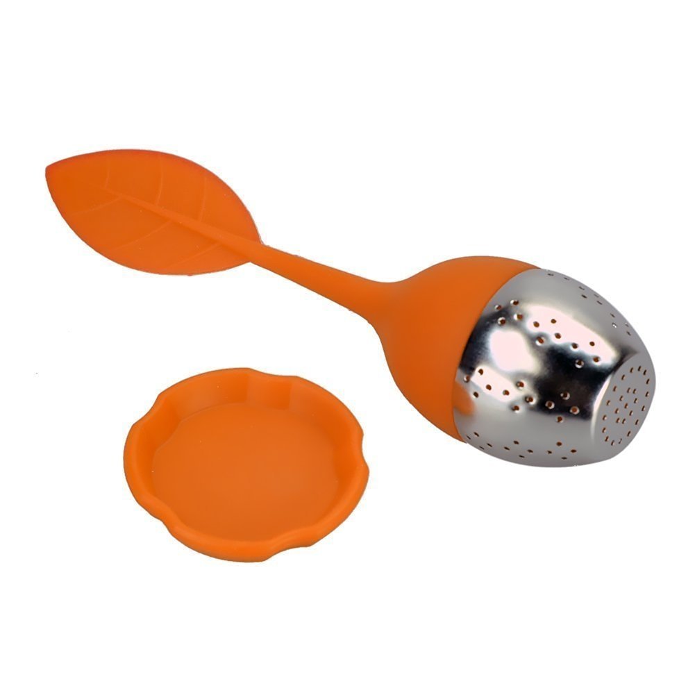 Chichic Silicone Loose Tea Infuser Set, Cute Strainer, Steeper with