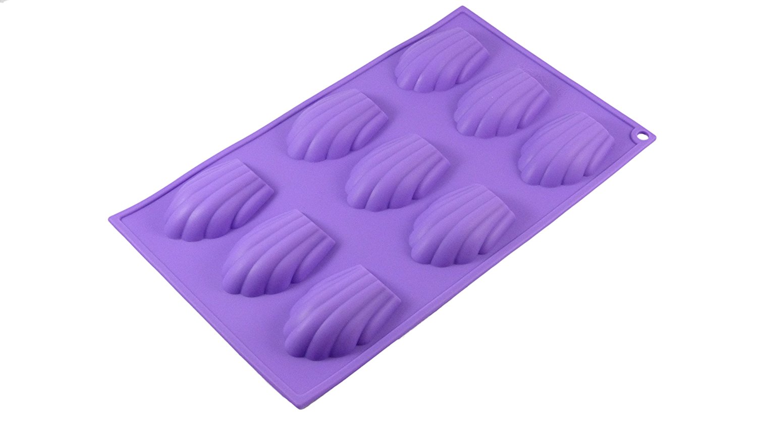 Bakerpan Silicone Shell Cookie Pan, Madeleine Baking Tray, Cookie Mold