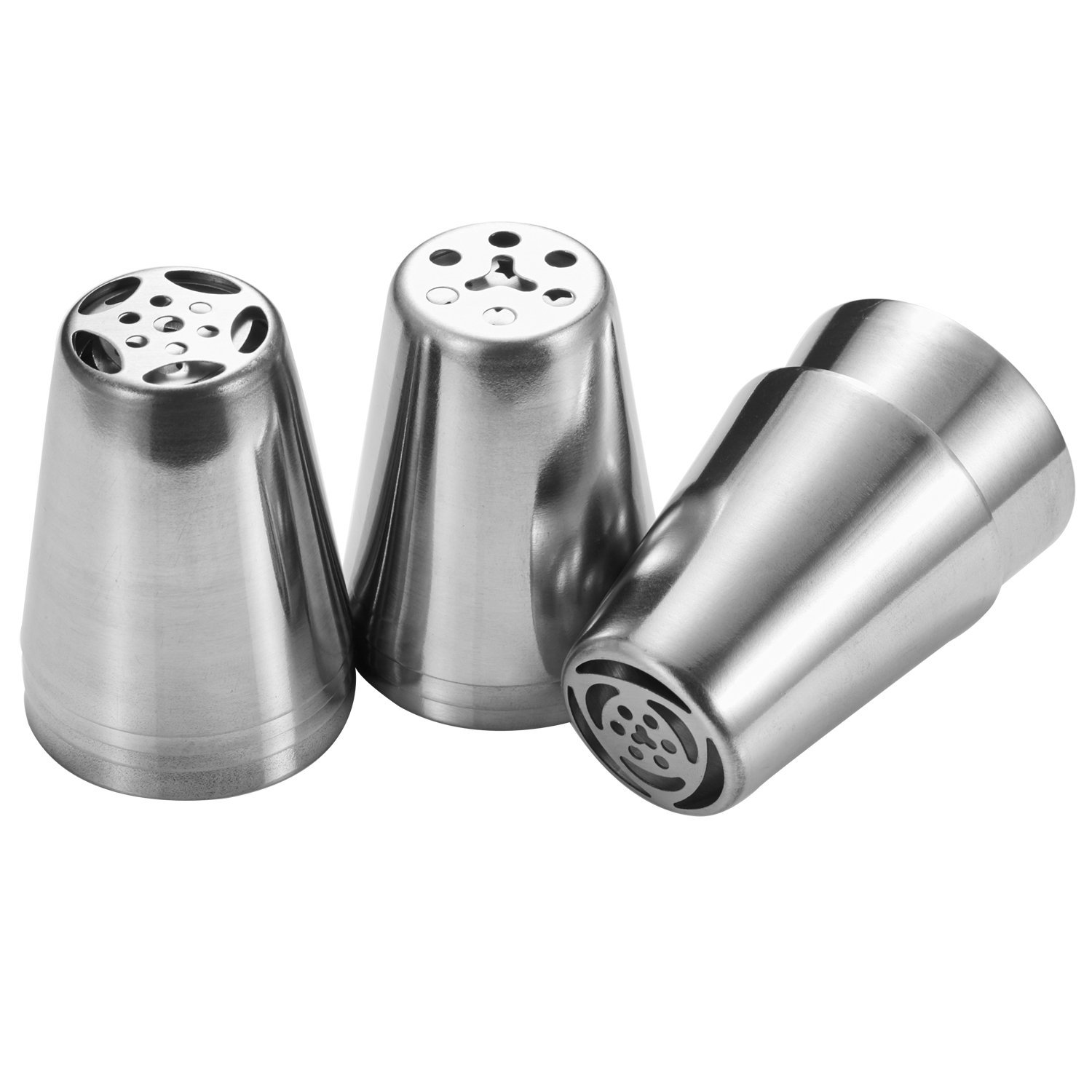 LIHAO 9 Piece Set Russian Piping Tips with Coupler N7 free image download