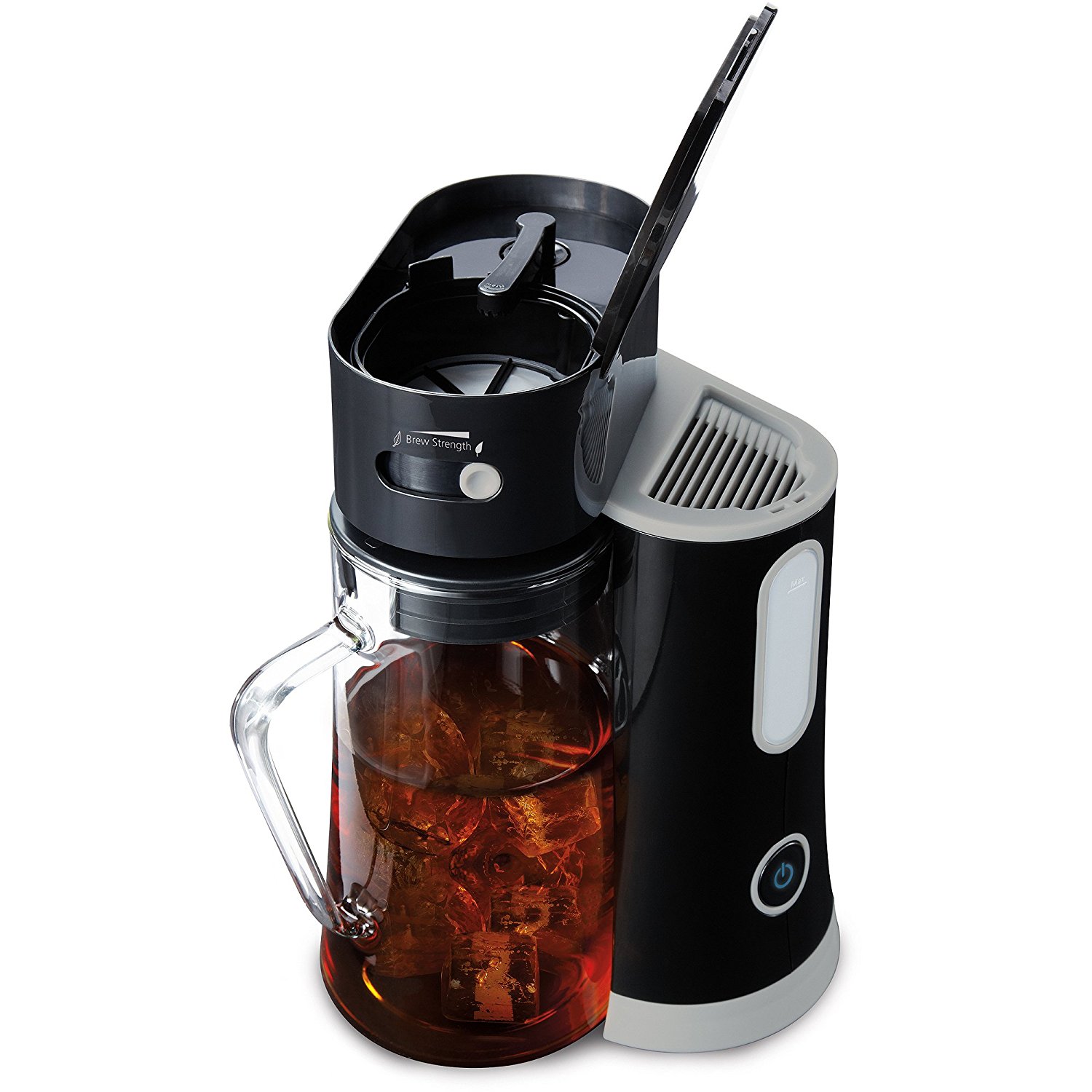 Mr. Coffee Tea Cafe Iced Tea Maker, Adjustable Brew Strength. free
