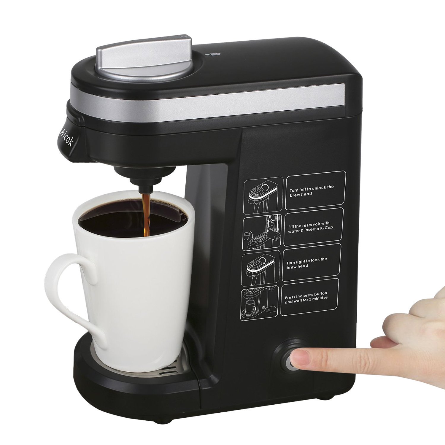 Aicok Single Serve Kcup Coffee Maker N7 free image download