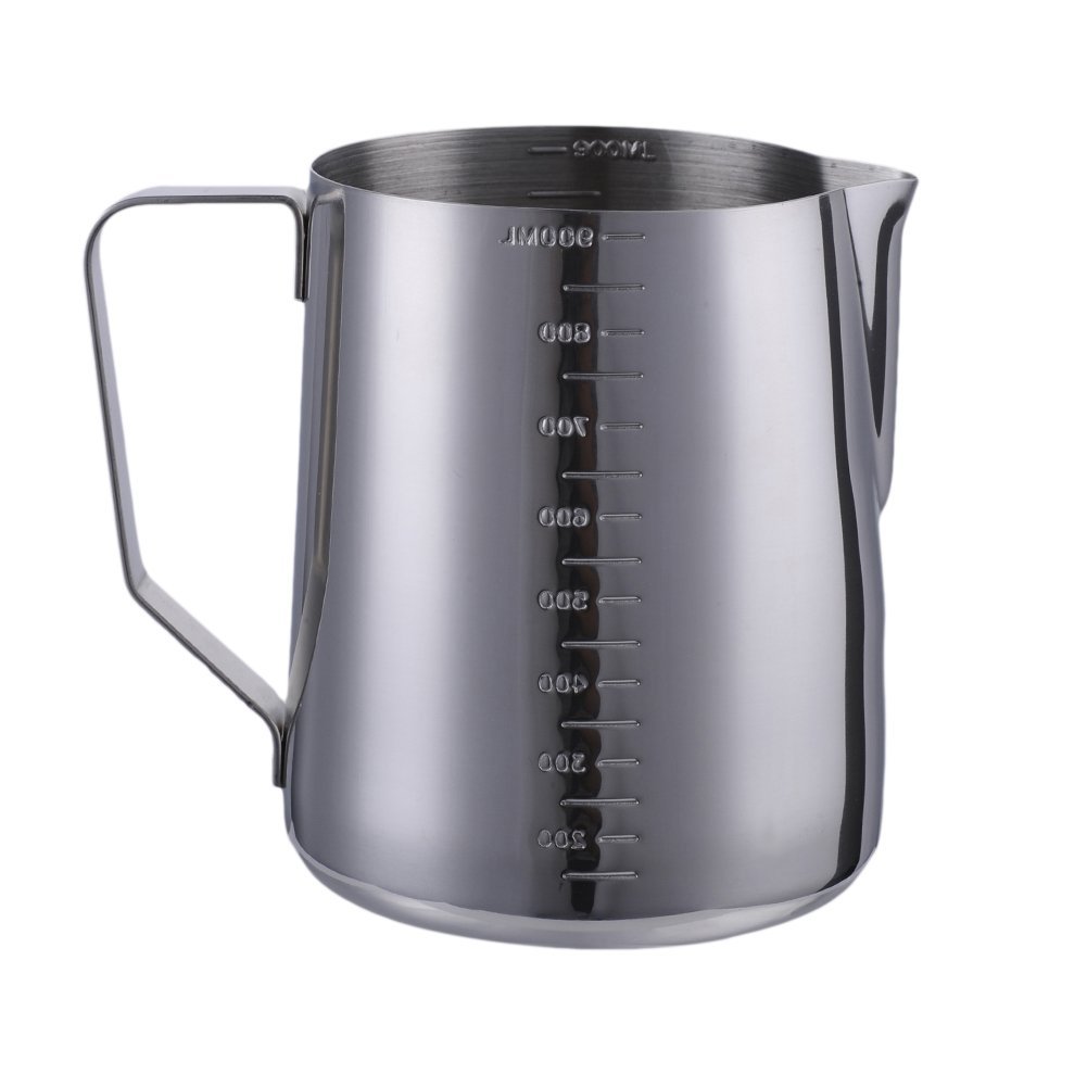 Awtang Frothing Pitcher Milk Store 900Ml Volume Stainless Steel Jug N2