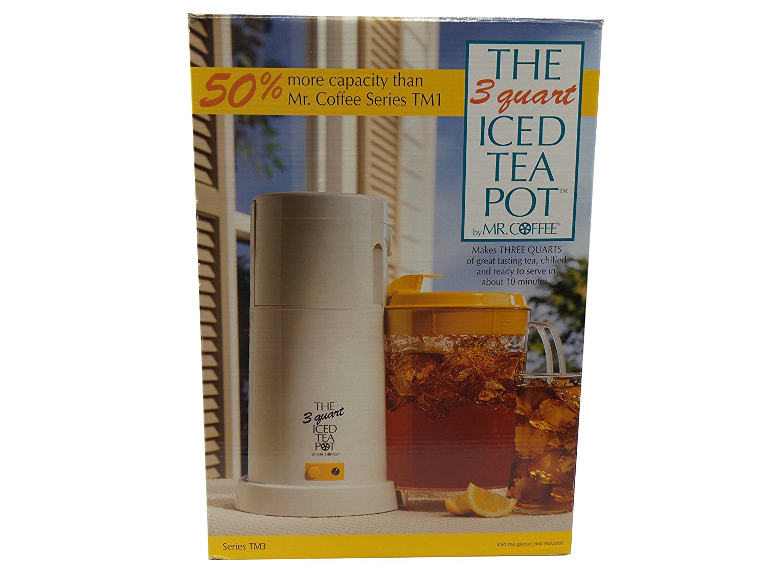 Mr. Coffee 3 Quart Iced Tea Maker, TM3 (Yellow) N2 free image download