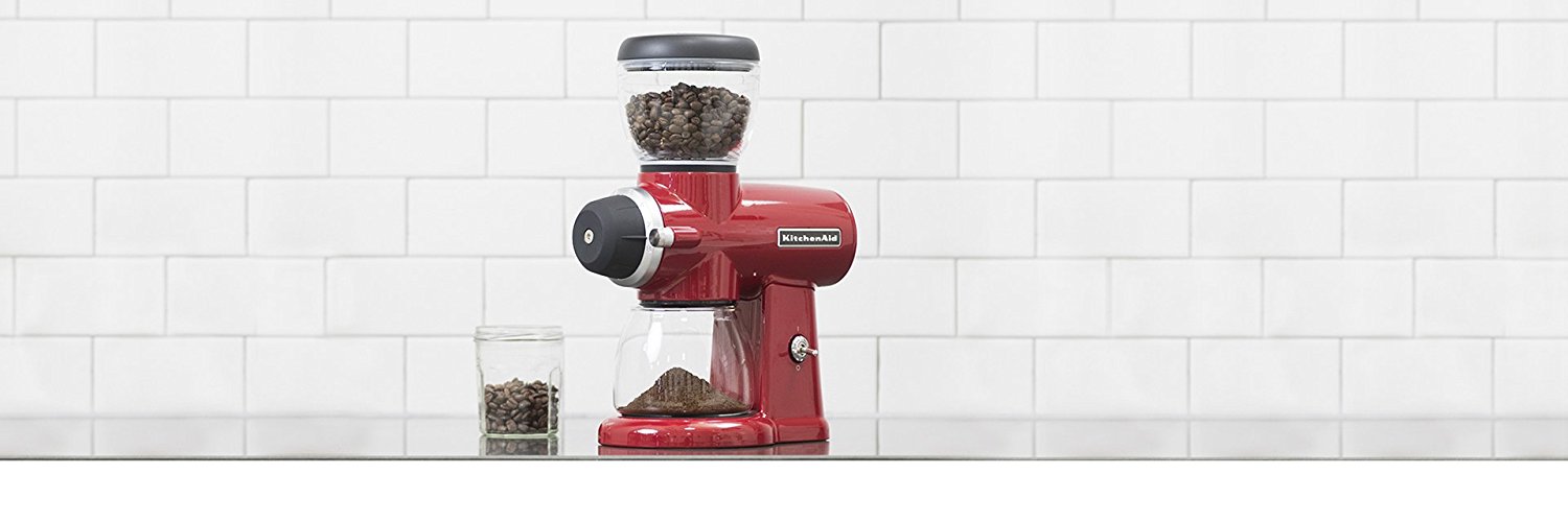KitchenAid KCG0702ER Burr Coffee Grinder, Empire Red N3 free image download