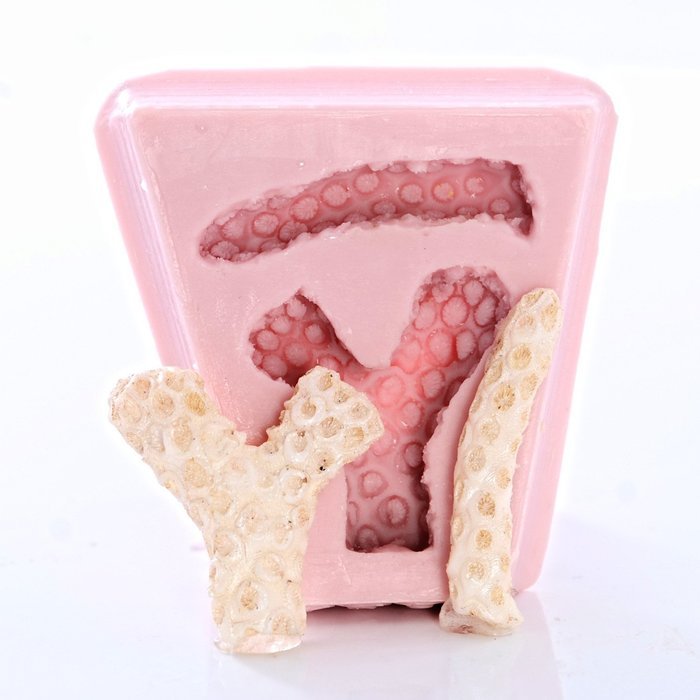 Coral Silicone Mold Food Safe Fondant, Chocolate, Candy, Resin, Polymer