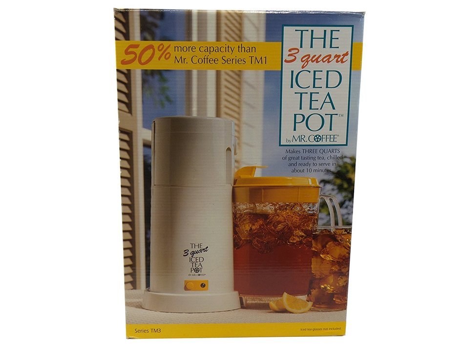 Mr. Coffee 3 Quart Iced Tea Maker, TM3 (Yellow) N2 free image download