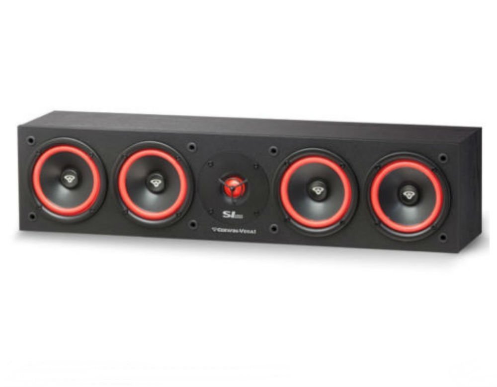 Cerwin Vega SL45C Quad 5 1/4" Center Channel Speaker 150 Watt Home Theater SL45 Guaranteed