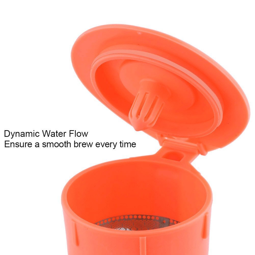 Kootek 2 Pack Stainless Steel Refillable Kcup Reusable Coffee Filter