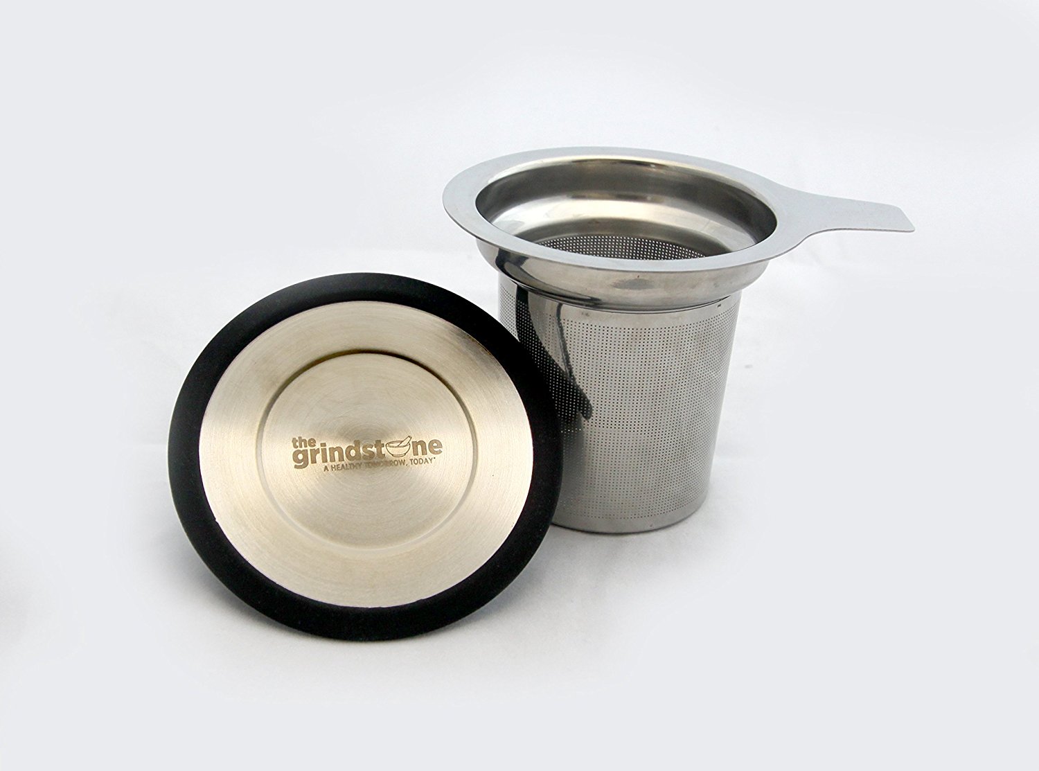 The Grindstone, Universal Tea Infuser, Easy Brewing of Loose Leaf Teas