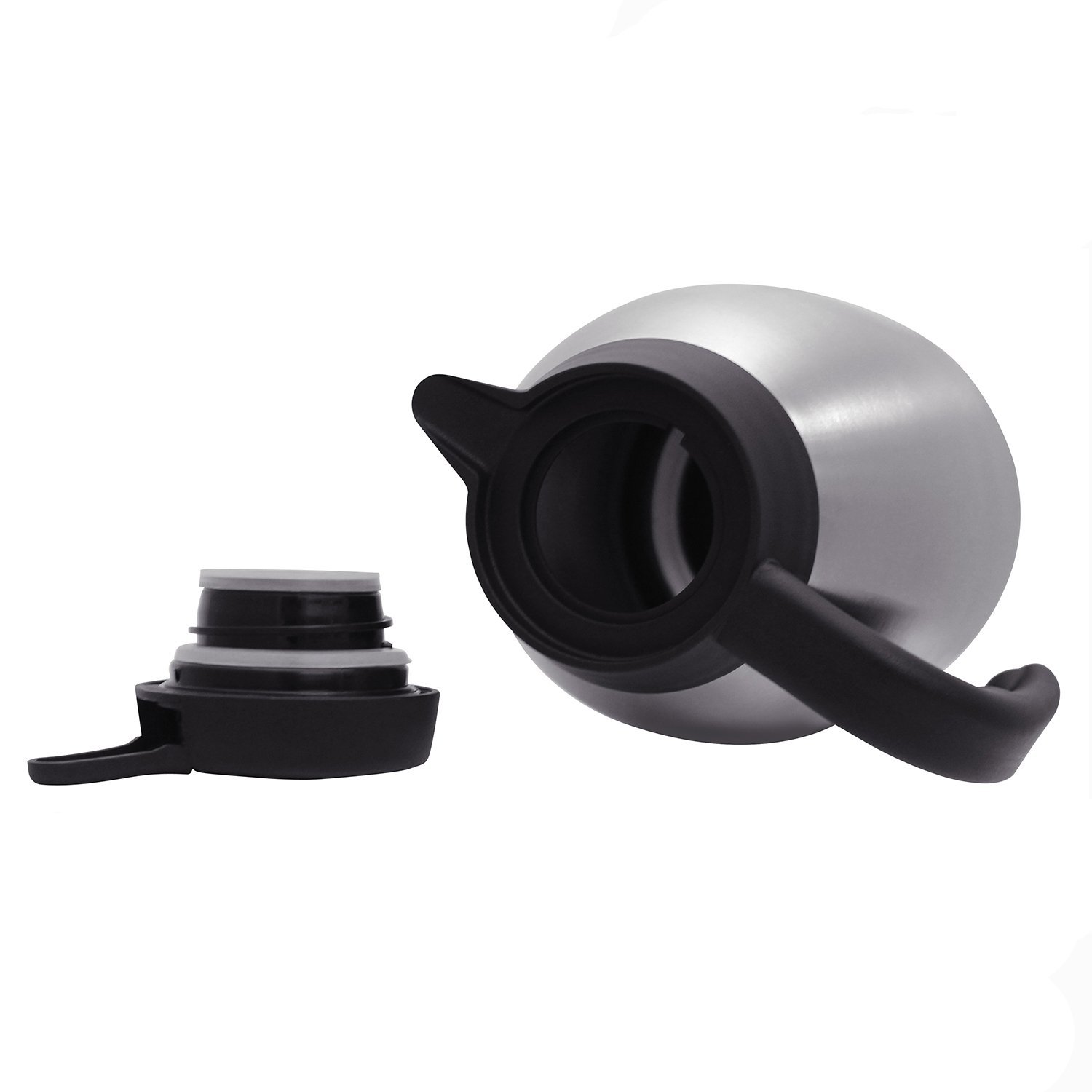 68 Oz Stainless Steel Thermal Carafe / Double Walled Vacuum Thermos / 12 Hour Heat Retention / 2