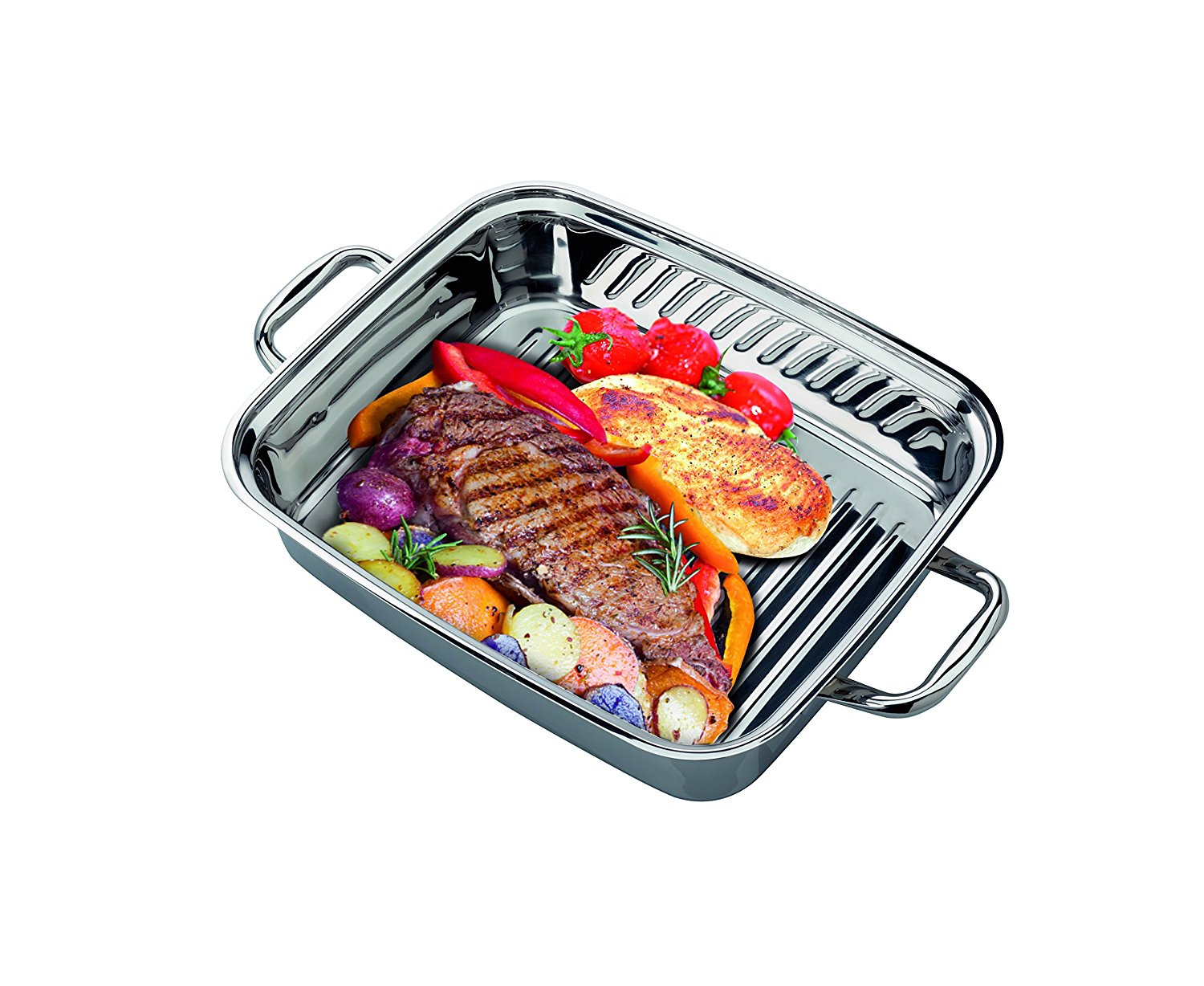 ELO Cookware Barbeque XXL Stainless Steel Kitchen Induction Cookware