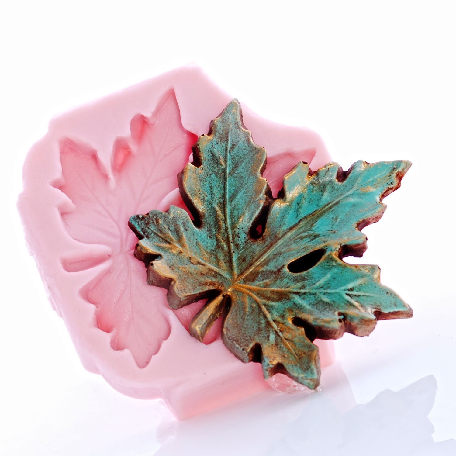 Silicone Maple Leaf Mold, Fondant, Candy, Chocolate, Food Safe, Polymer