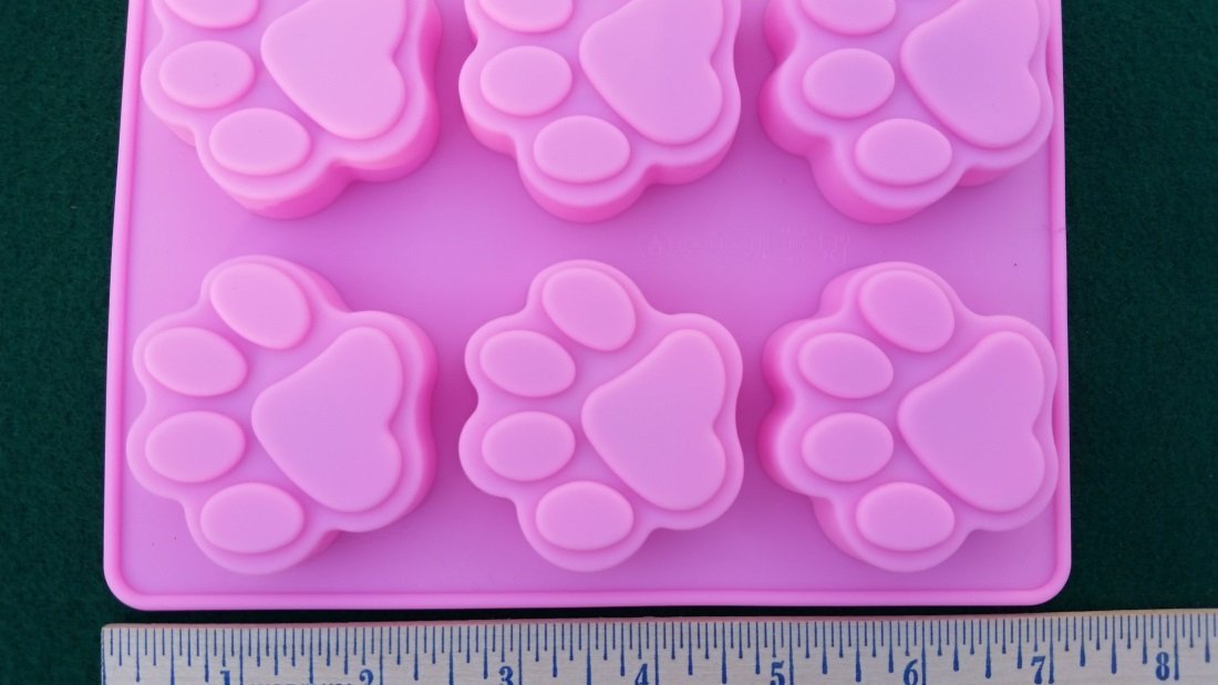 Dog Paw Baking Molds Silicone Cake Molds For Dog Treats Cake