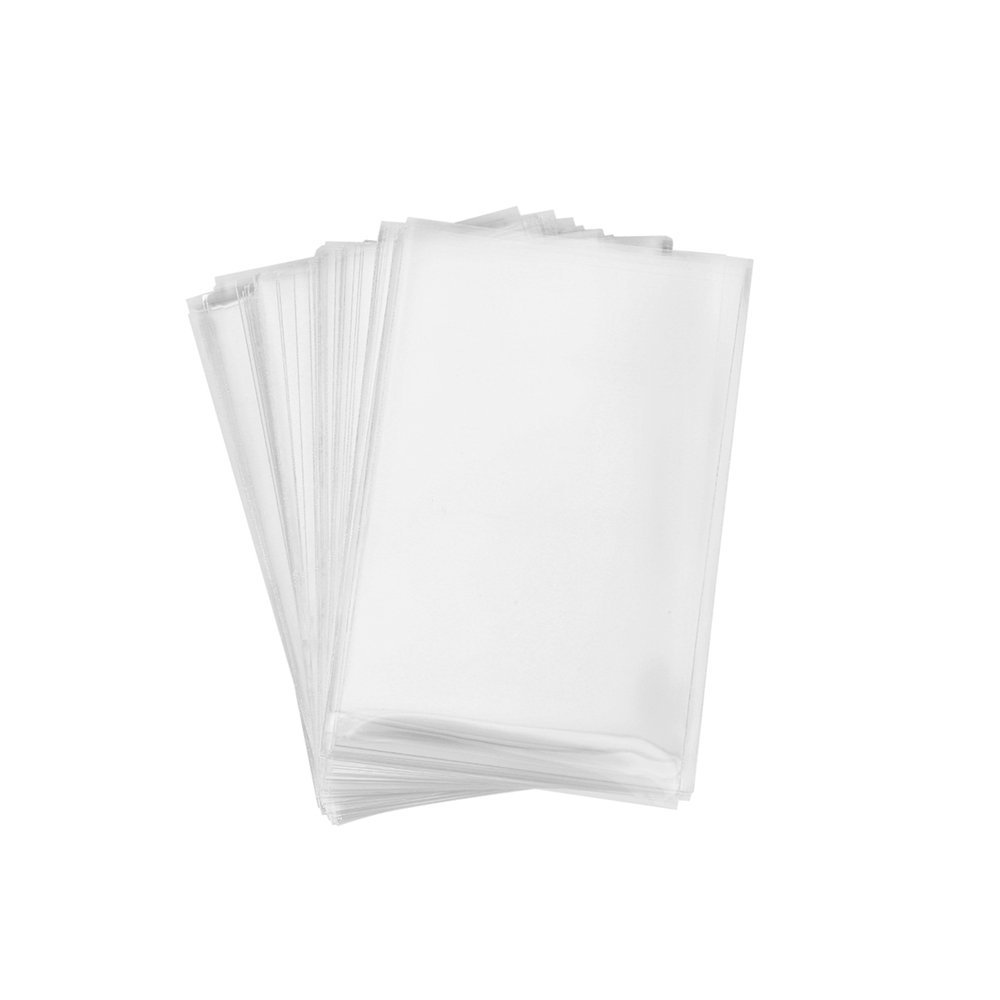 200 Clear Treat Bags 6x9 with 4" Twist Ties 6 Mix Colors Thick OPP