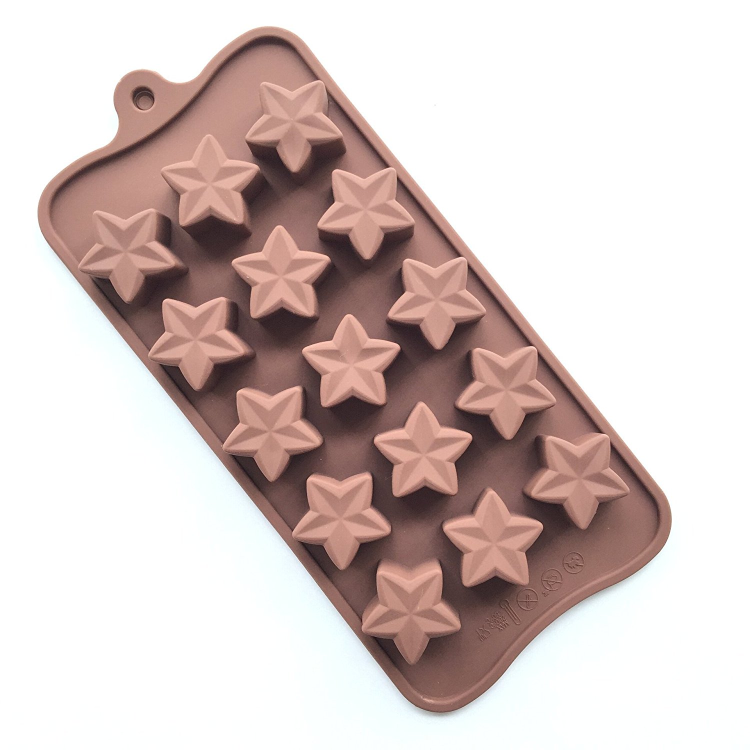 Always Your Chef 15Cavity Little Stars Silicone Candy/Chocolate Making