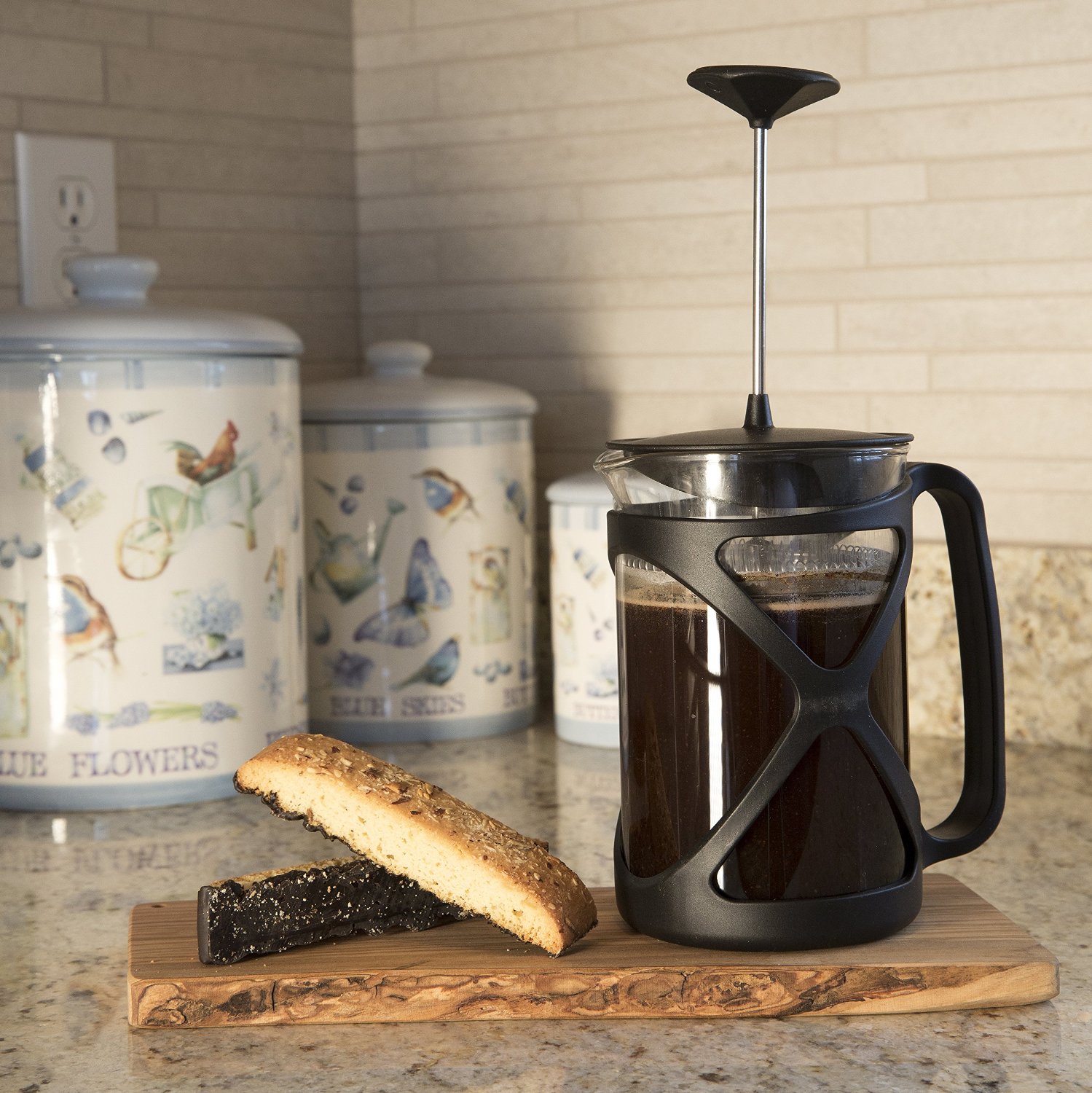 Primula 6Cup Tempo Coffee Press, Black N2 free image download