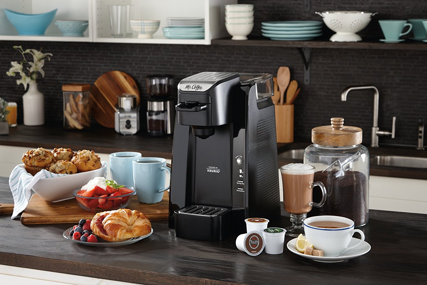 Mr. Coffee BVMCSC5001 Single KCup Brewing System, 24 oz, Black N3