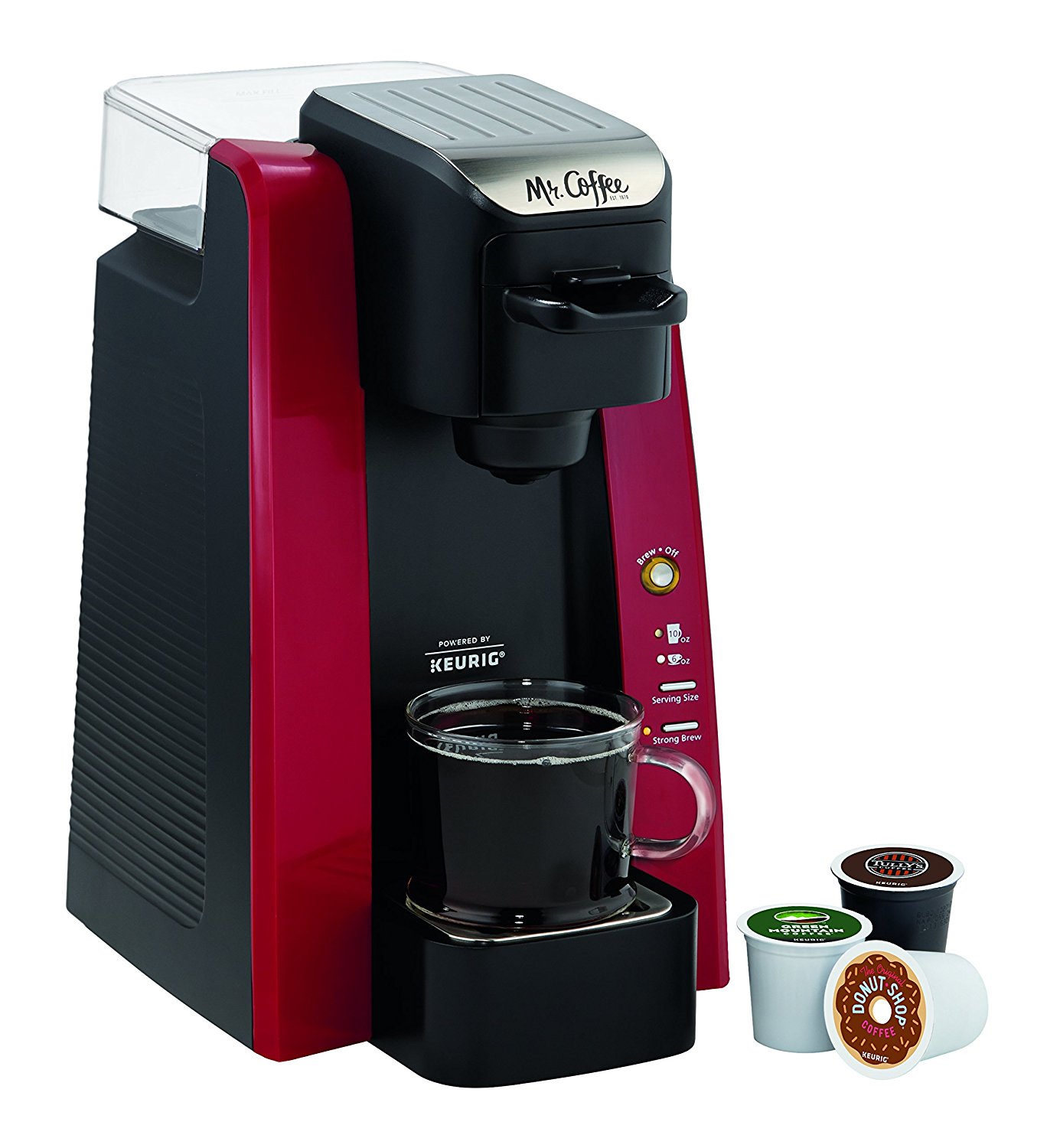 Mr. Coffee BVMCSC5001 Single KCup Brewing System, 24 oz, Black N4
