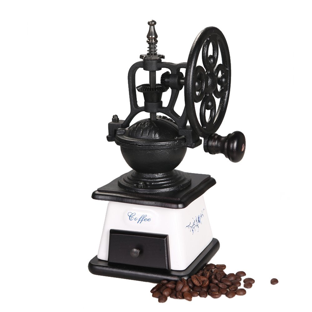 ASAPS Vintage Coffee Grinder (Black+White) N4 free image download