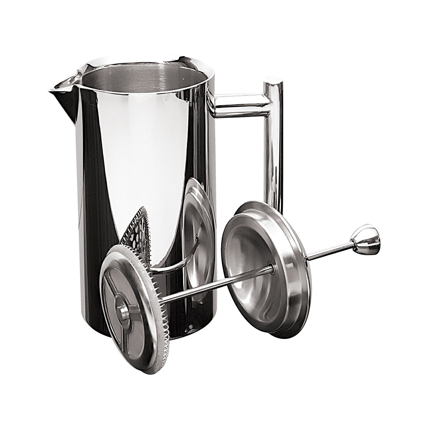 Frieling USA Double Wall Stainless Steel French Press Coffee Maker with