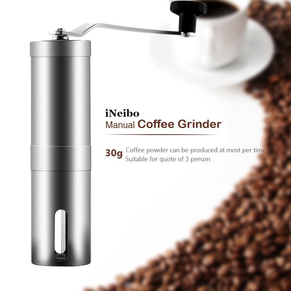 INeibo Ceramic Burr Manual Coffee Grinder N4 free image download
