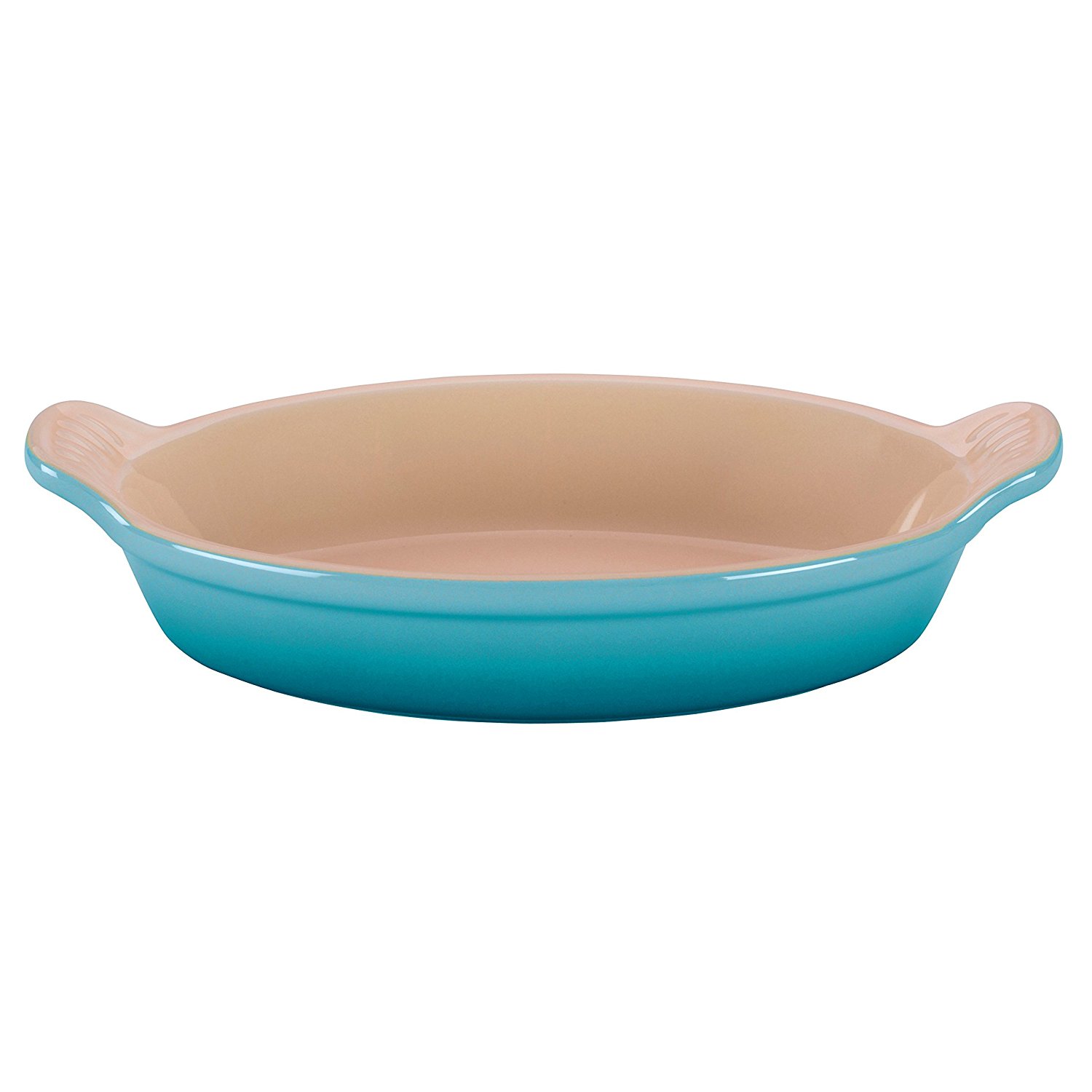 Heritage Oval Au Gratin Dish Color Caribbean, Size 8" free image download
