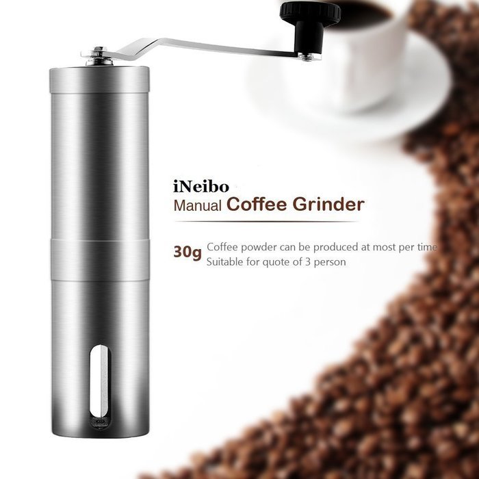 INeibo Ceramic Burr Manual Coffee Grinder N4 free image download