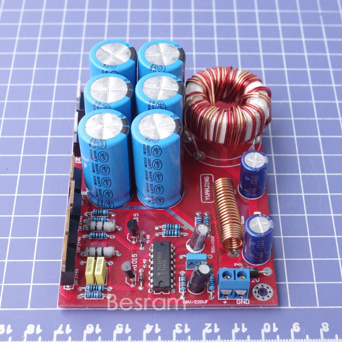 DC12V to DC±32V 180W Switching Boost Power Supply Board LM3886