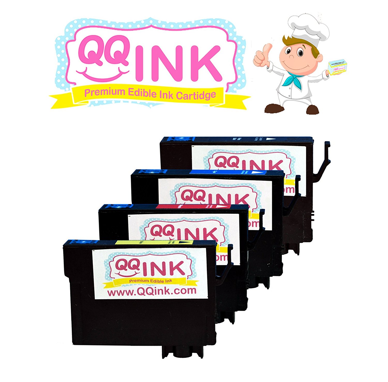 QQink Cake Printer Bundle Epson Comes with Edible Ink & Lucks Print