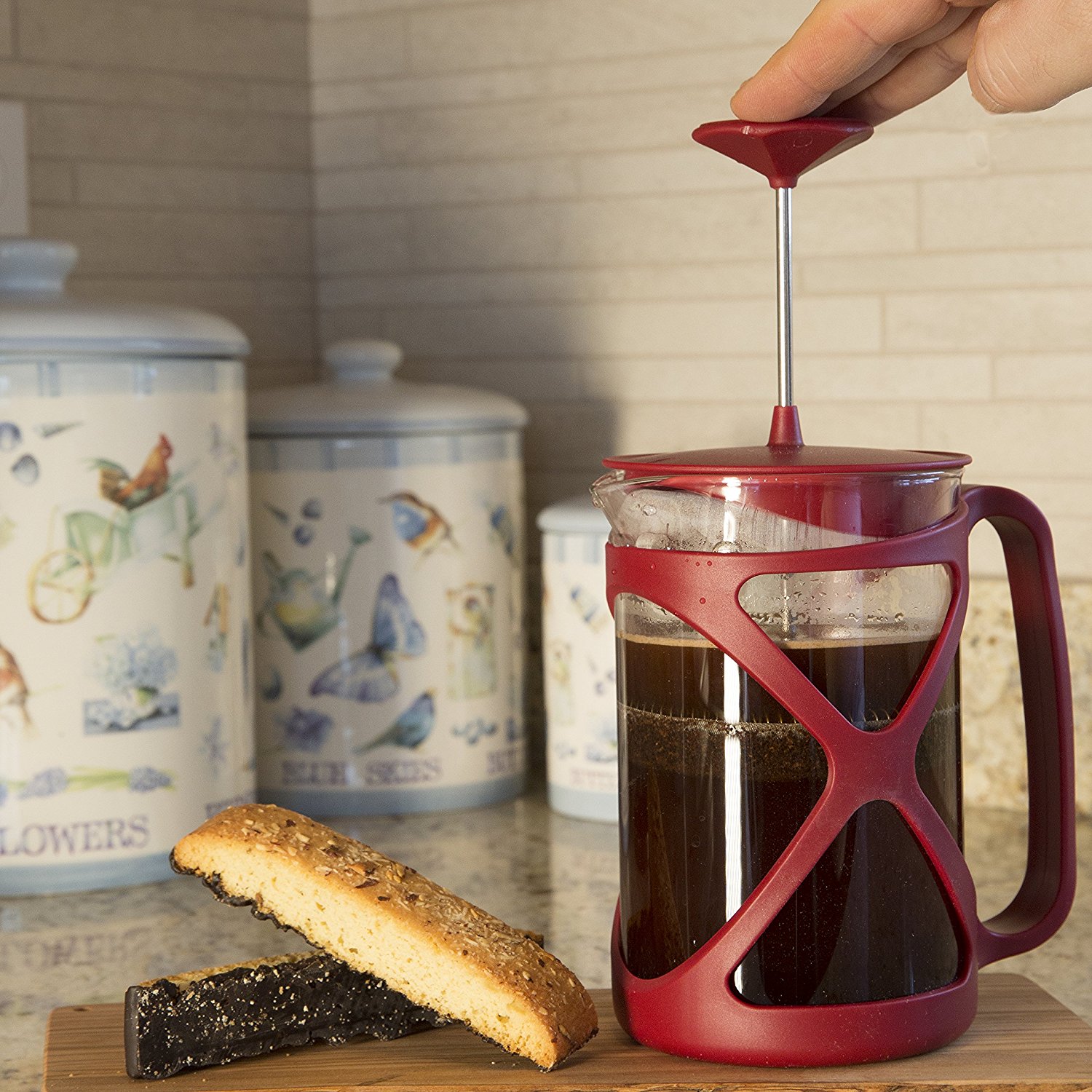 Primula 6Cup Tempo Coffee Press, Black N15 free image download